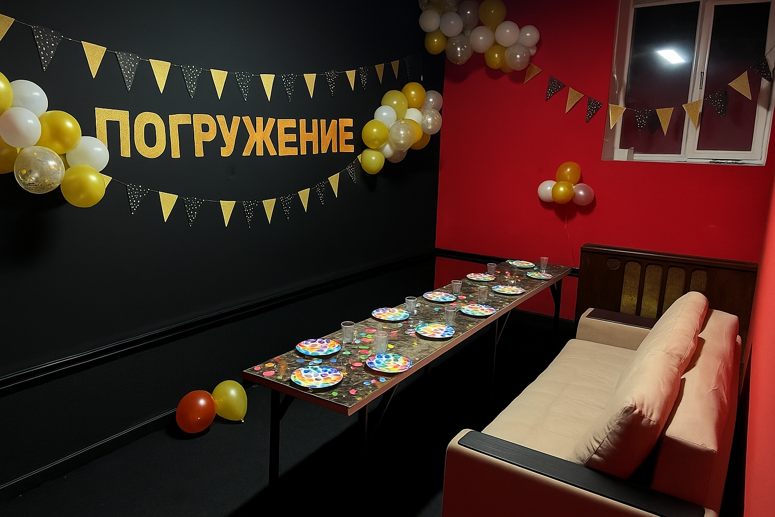 Комната для проведения праздника №2